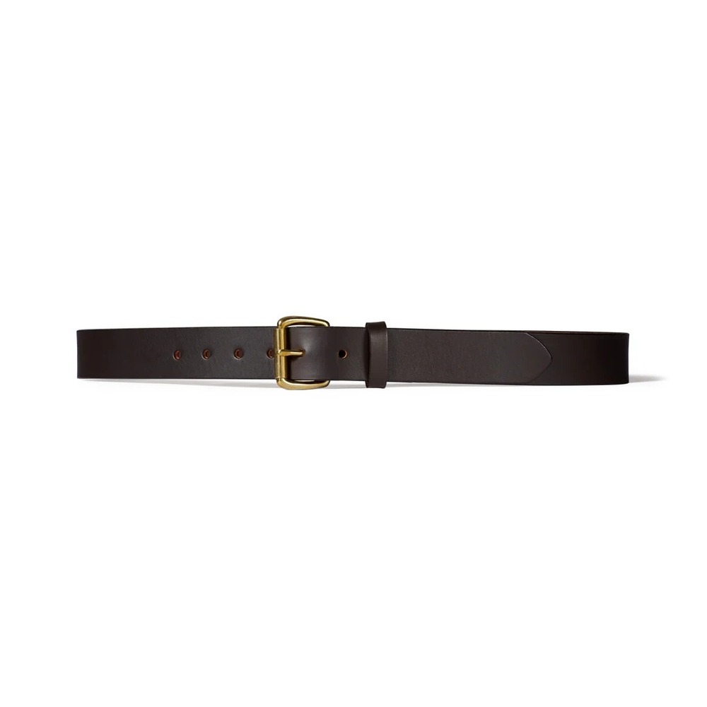 Filson Bridle Leather Belt Mens 30 Brown USA Heritage Workwear Rugged Classic